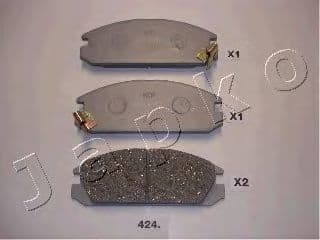 50424 Japko Тормозные колодки