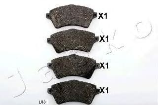 50L03 Japko Гальмівні колодки