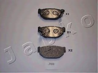 51700 Japko Гальмівні колодки