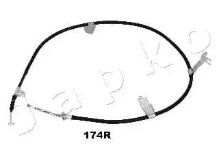 131174r Japko Трос ручного гальма для Nissan NV200