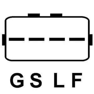 115477 HC-Cargo Генератор для Mitsubishi L200