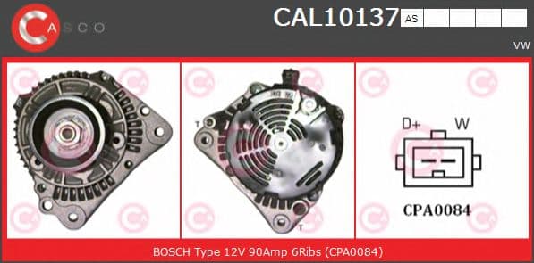 CAL10137AS Casco Генератор
