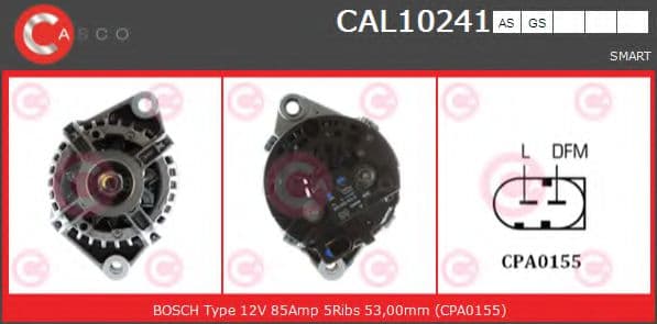 CAL10241AS Casco Генератор