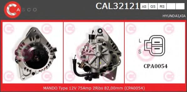 CAL32121GS Casco Генератор