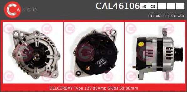 CAL46106AS Casco Генератор