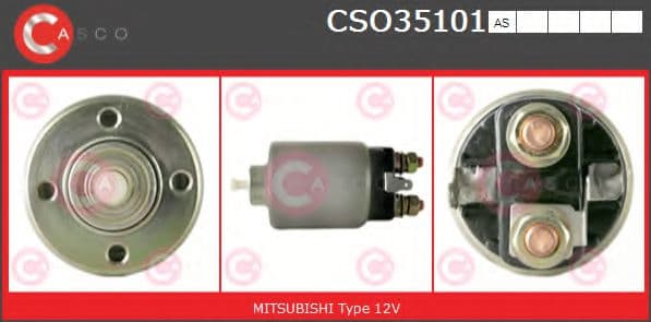CSO35101AS Casco Тягове реле стартера