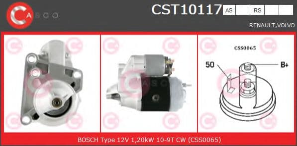 CST10117AS Casco Стартер