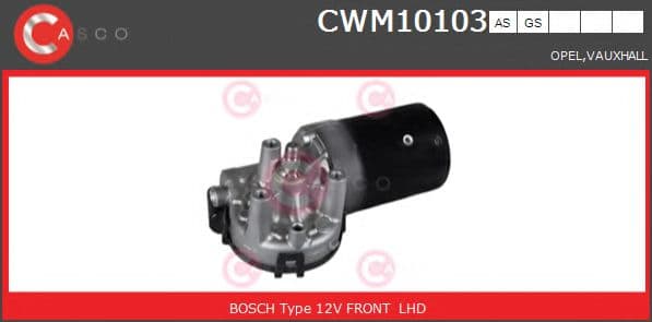 CWM10103AS Casco Двигун склоочисника для Opel Astra