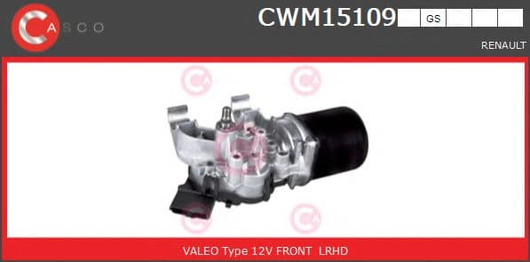 CWM15109GS Casco Двигун склоочисника для Renault Megane