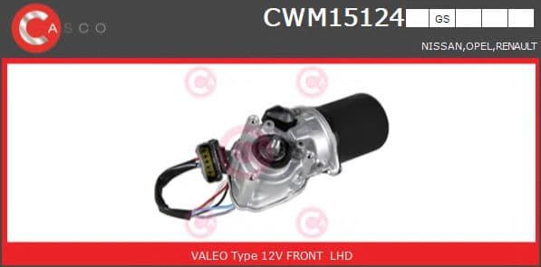 CWM15124GS Casco Двигун склоочисника