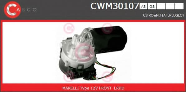 CWM30107AS Casco Двигун склоочисника
