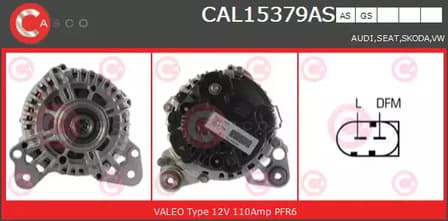 cal15379as Casco Генератор