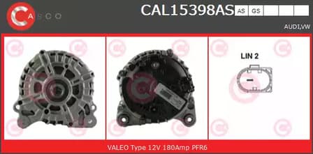 cal15398as Casco Генератор