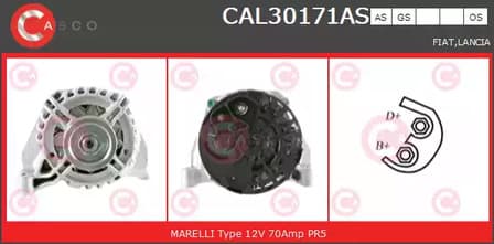 cal30171as Casco Генератор