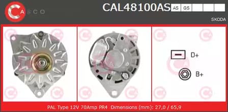 cal48100as Casco Генератор