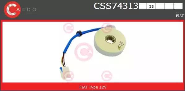 css74313gs Casco Датчик угла поворота руля для Fiat Panda