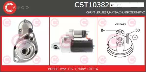 cst10382as Casco Стартер