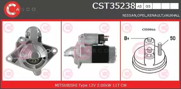 cst35238as Casco Стартер