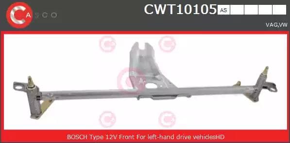 cwt10105as Casco Трапеція склоочисника