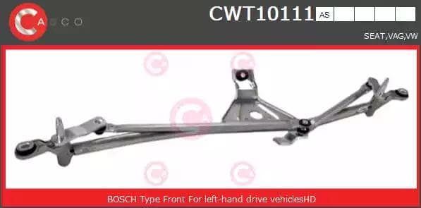 CWT10111AS Casco Трапеция стеклоочистителя