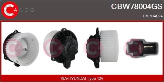 cbw78004gs Casco Вентилятор салону