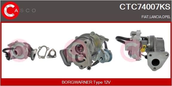 ctc74007ks Casco Турбина