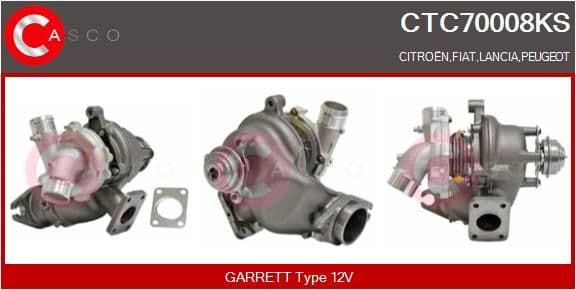 ctc70008ks Casco Турбина