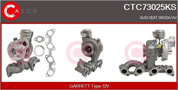 ctc73025ks Casco Турбина