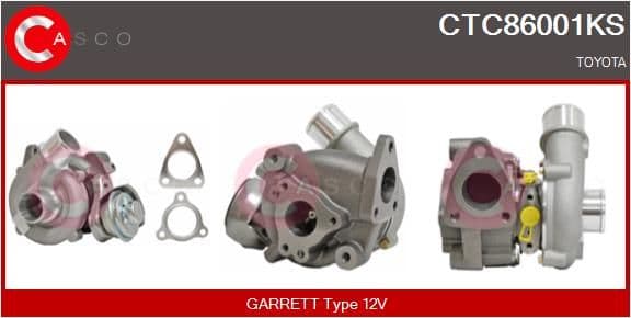 ctc86001ks Casco Турбина