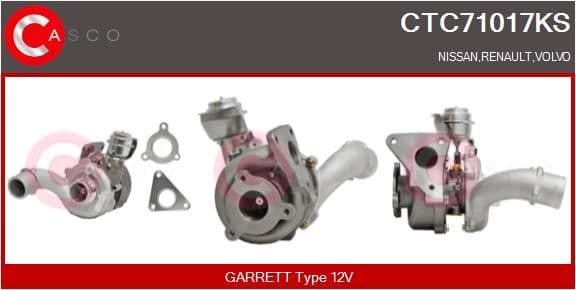 ctc71017ks Casco Турбина