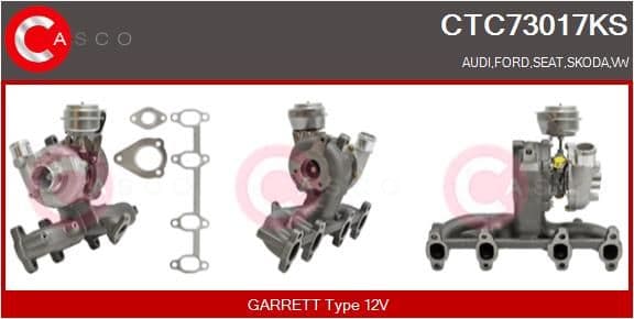 ctc73017ks Casco Турбина