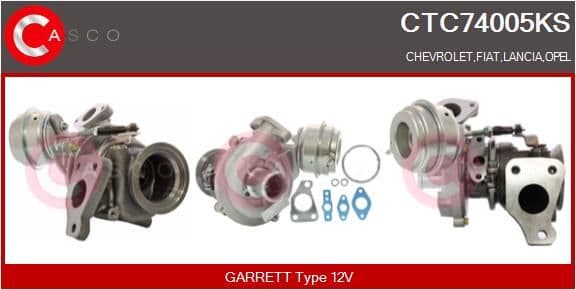 ctc74005ks Casco Турбина