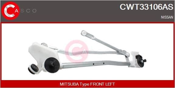 cwt33106as Casco Трапеція склоочисника для Nissan Micra