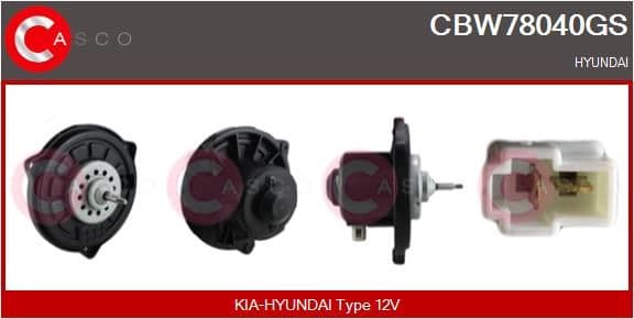 cbw78040gs Casco Вентилятор салону для Hyundai Atos