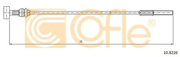 10.8226 Cofle Трос ручного тормоза