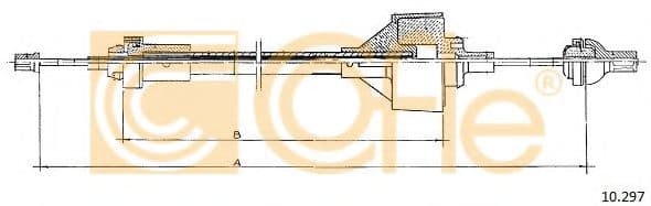 10.297 Cofle Трос зчеплення