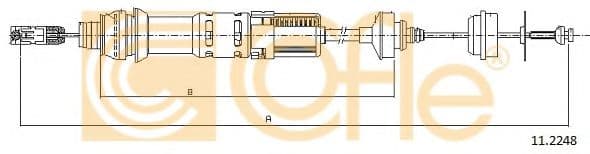 11.2248 Cofle Трос зчеплення
