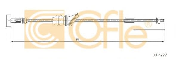 11.5777 Cofle Трос ручного гальма