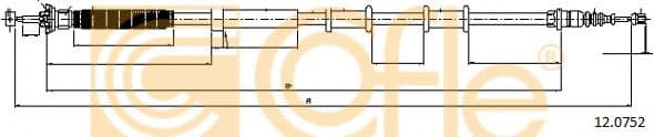 12.0752 Cofle Трос ручного гальма