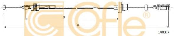1403.7 Cofle Тросик газу
