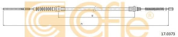 17.0373 Cofle Трос ручного гальма для Nissan Cabstar
