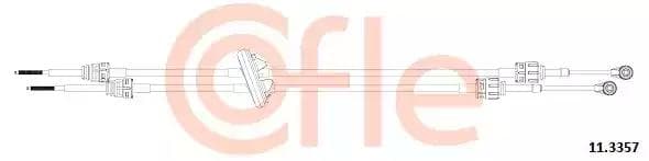 113357 Cofle Трос перемикання КПП для Mercedes Sprinter