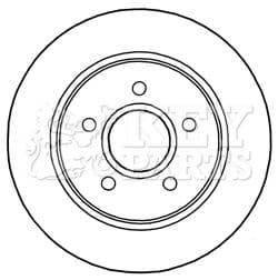 kbd5241 Key Parts Гальмівний диск для Ford Focus