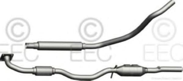 AU6006T EEC Катализатор для Audi A2