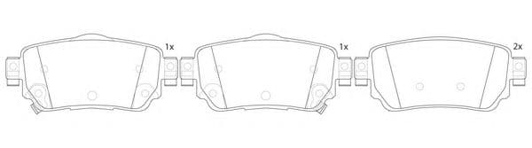 1EJ354813161 Behr Hella Основная фара для Land Rover Freelander