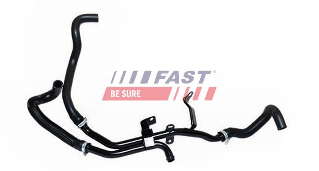 ft61675 Fast Патрубок радиатора системы охлаждения двигателя