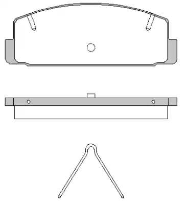 dp1010100004 Dr!ve+ Гальмівні колодки