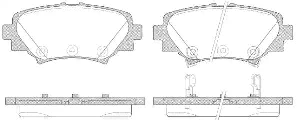 dp1010100713 Dr!ve+ Гальмівні колодки для Mazda 3