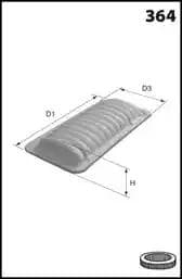 dp1110100098 Dr!ve+ Повітряний фільтр