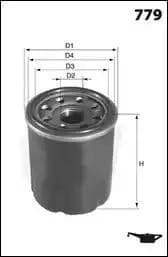 dp1110110041 Dr!ve+ Оливний фільтр